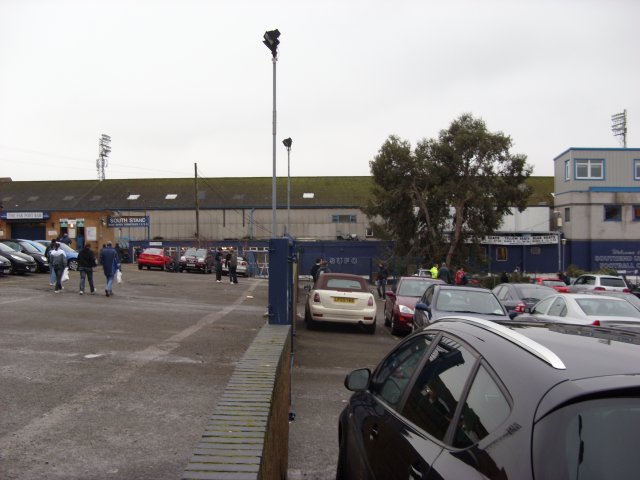 Rear of the East Stand